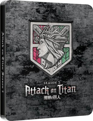 Attack On Titan Season 2 Limited Edition Steelbook Blu-Ray