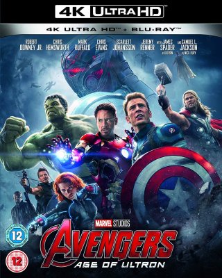 Avengers Age Of Ultron 4K Ultra HD + Blu-Ray (import Sv text)
