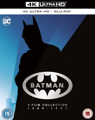 Batman 1-4 collection 4K UHD bluray (import Sv text)