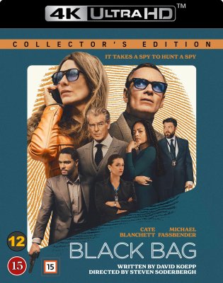 Black Bag 4K UHD bluray