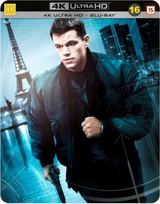 The Bourne Identity: 20th Anniversary Edition - Limited Steelbook (4K Ultra HD + Blu-ray)