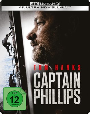 Captain Phillips 4K UH bluray steelbook DE-import