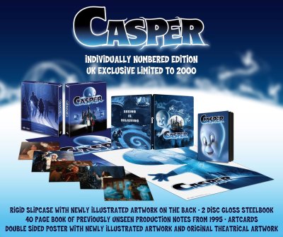 Casper Limited Collectors Edition 4K Ultra HD + Blu-Ray