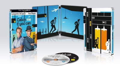 Catch Me If You Can Limited Edition Steelbook 4K Ultra HD + Blu-Ray