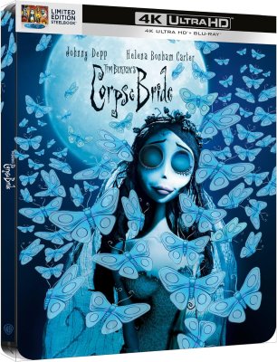 Corpse Bride Limited Edition Steelbook 4K Ultra HD + Blu-Ray