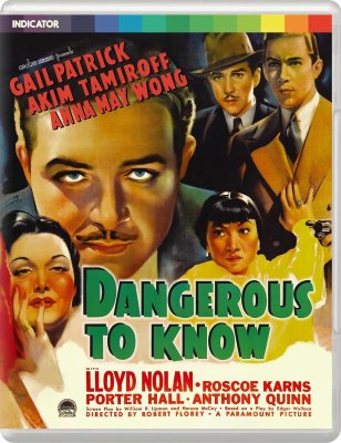 Dangerous To Know Limited Edition Blu-Ray