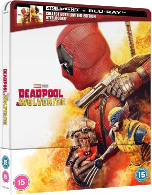 Deadpool 3 - Deadpool and Wolverine (Deadpool) Limited Edition Steelbook 4K Ultra HD + Blu-Ray (UK-import)