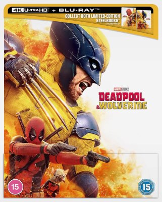 Deadpool 3 - Deadpool and Wolverine (Wolverine) Limited Edition Steelbook 4K Ultra HD + Blu-Ray (UK-import)