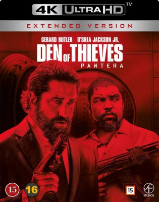 Den of Thieves 2: Pantera - Extended version 4K UHD bluray