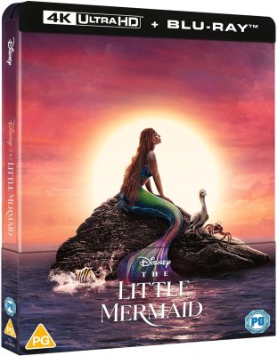The Little Mermaid (Live Action) Steelbook 4K Ultra HD + Blu-Ray