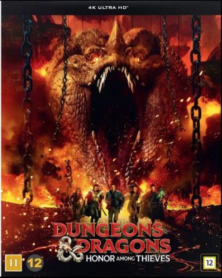Dungeons & Dragons: Honor Among Thieves 4K UHD bluray