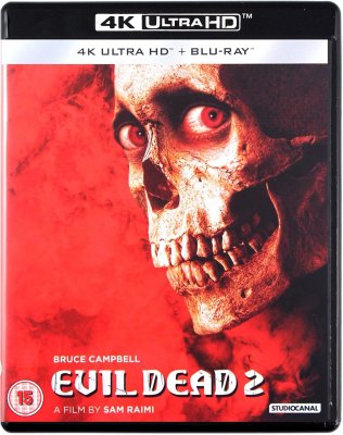 Evil Dead 2 4K UHD bluray (import)