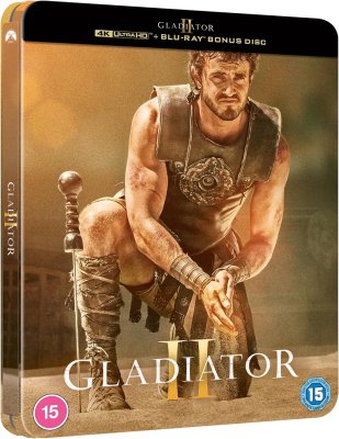 Gladiator II Limited Edition Steelbook 4K Ultra HD + Blu-Ray