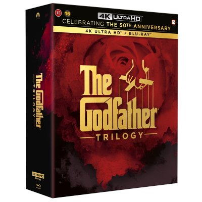 Gudfadern Trilogy - 50th Anniversary edition 4K UHD bluray
