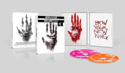 Godzilla X Kong - The New Empire Limited Edition Steelbook 4K Ultra HD + Blu-Ray