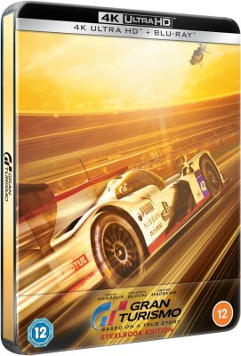 Gran Turismo Limited Edition Steelbook (Gold) 4K Ultra HD + Blu-Ray