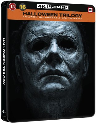 Halloween 1-3 Trilogy 4K UHD bluray Ltd Steelbook