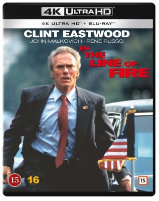 I Skottlinjen/In the Line of Fire (4K Ultra HD + Blu-ray)