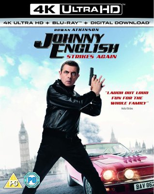 Johnny English Strikes Again 4K UHD bluray (import)