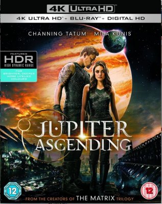 Jupiter Ascending 4K Ultra HD bluray (import)