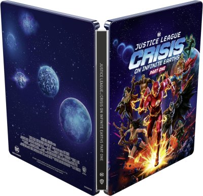 Crisis On Infinite Earths Limited Edition Steelbook 4K Ultra HD + Blu-Ray