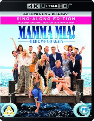 Mamma Mia! Here We Go Again 4K UHD bluray (import)