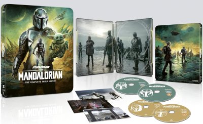Mandalorian Season 3 Limited Edition Steelbook 4K Ultra HD + Blu-Ray