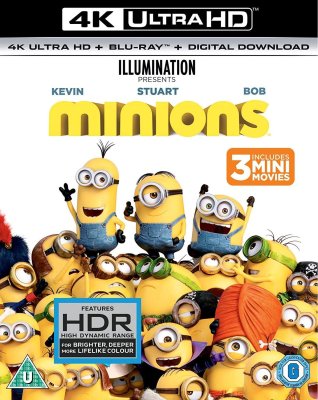 Minioner 4K UHD bluray (import)