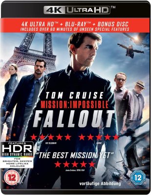 Mission Impossible 6 - Fallout 4K Ultra HD + Blu-Ray