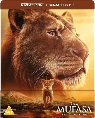 Mufasa - The Lion King Limited Edition Steelbook 4K Ultra HD + Blu-Ray