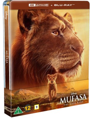 Mufasa: Lejonkungen - Ltd Steelbook 4K UHD bluray