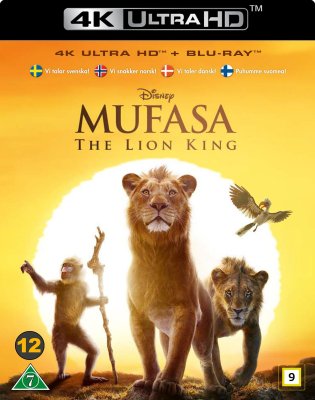 Mufasa: Lejonkungen 4K UHD bluray