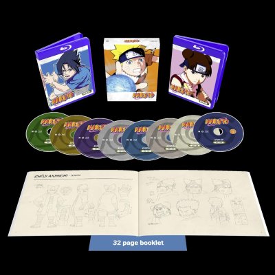 Naruto Collectors Edition Set 4 Blu-Ray