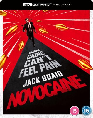 Novocaine Limited Edition Steelbook 4K Ultra HD + Blu-Ray