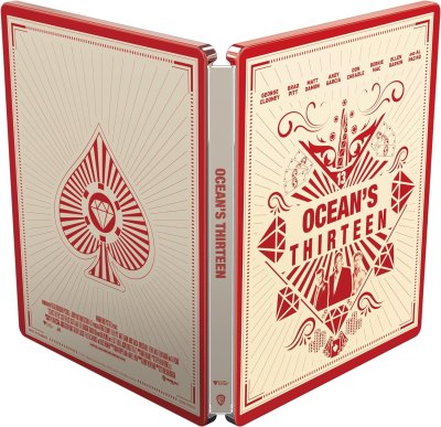 Oceans Thirteen Limited Edition Steelbook 4K Ultra HD + Blu-Ray