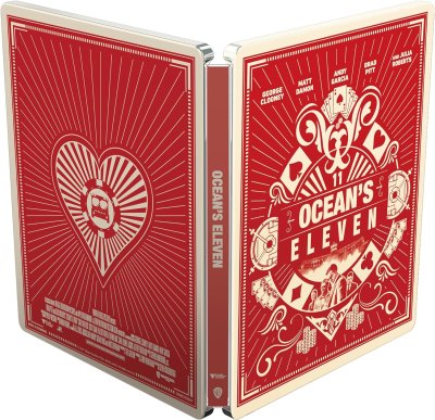 Oceans Eleven Limited Edition Steelbook 4K Ultra HD + Blu-Ray