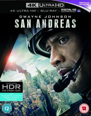 San Andreas 4K Ultra HD bluray (import Sv text)