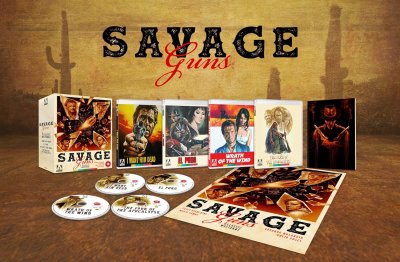 Savage Guns - Four Classic Westerns Volume 3 Limited Edition Blu-Ray