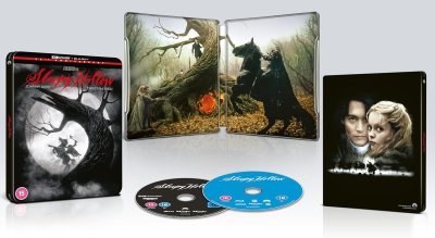 Sleepy Hollow Limited Edition Steelbook 4K Ultra HD + Blu-Ray