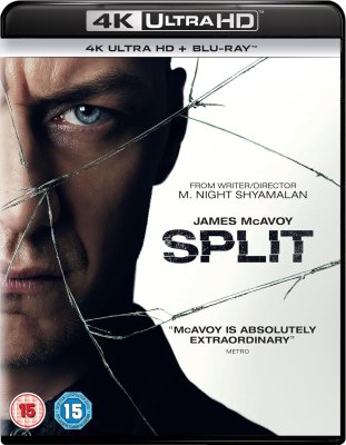 Split 4K UHD bluray
