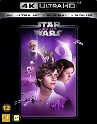 Star Wars 4 - Stjärnornas krig 4K UHD bluray