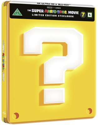 Super Mario Bros - Filmen 4K UHD bluray Ltd steelbook