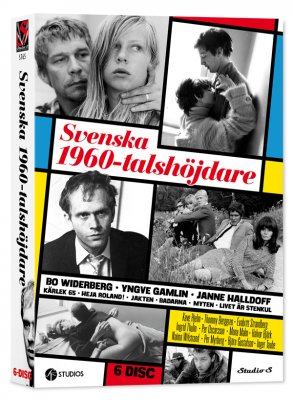 Svenska 1960-talshöjdare (6-disc) (DVD)