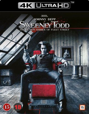 Sweeney Todd 4K UHD bluray