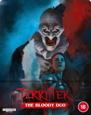 Terrifier The Bloody Duo Limited Edition Steelbook 4K UHD bluray