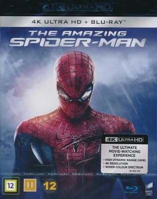 The amazing spider-man 4K UHD bluray