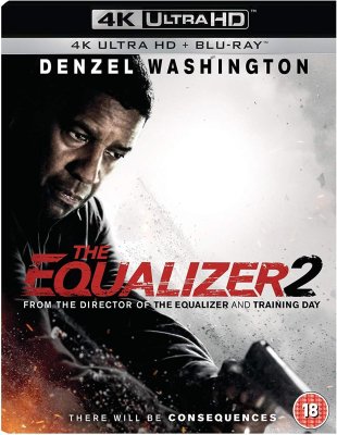 The Equalizer 2 4K UHD bluray