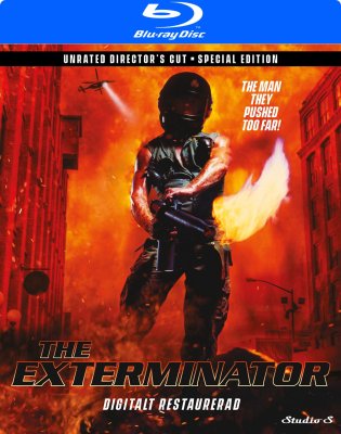 The Exterminator - Unrated director's cut bluray