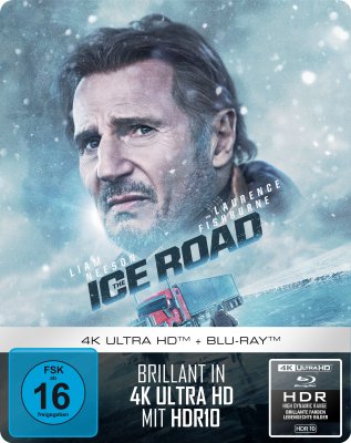 The Ice Road 4K UHD bluray steelbook