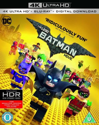 The Lego Batman Movie 4K Ultra HD bluray